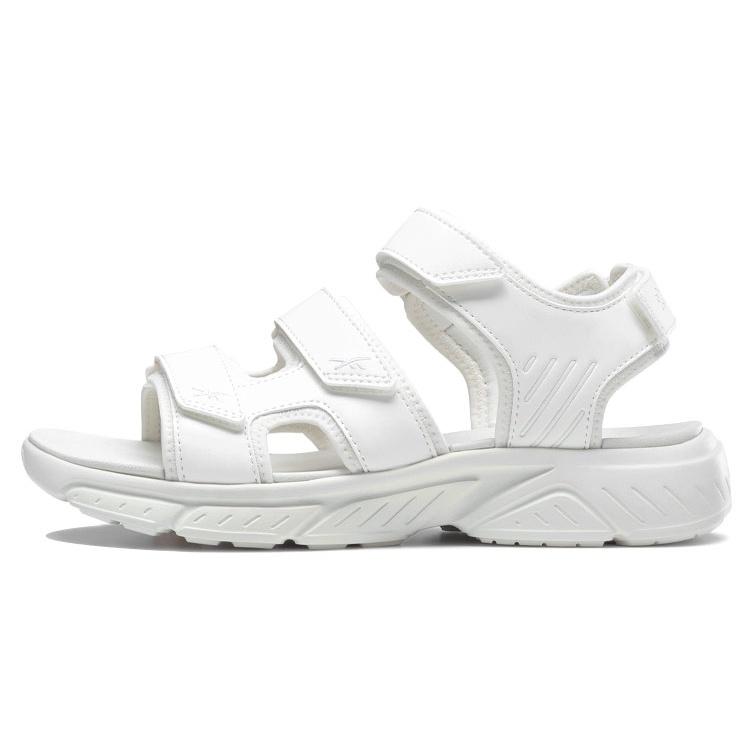 Reebok Hyperium Sandal Velcro Open Toe Flat Heel Sports White Sandals Unisex GX7848 EU 42