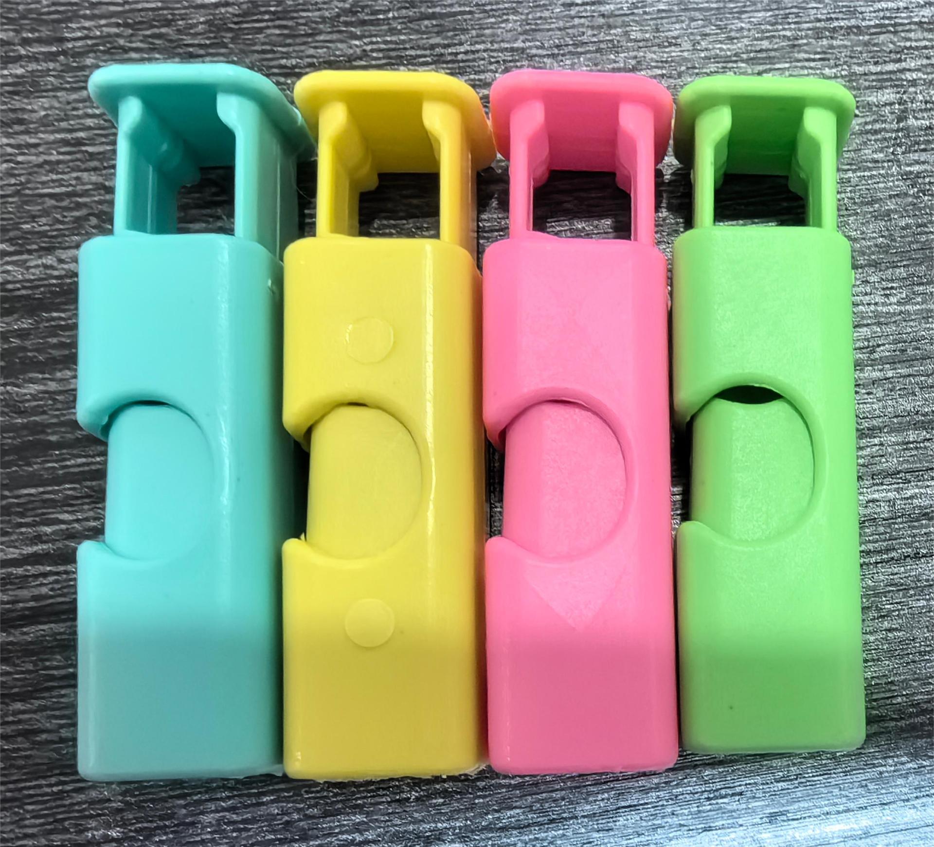 

Plastic Snack Bag Sealing Clips - Moisture-Proof, Fresh-Keeping, Press-Type Elastic Clips Mixed Colors Priority