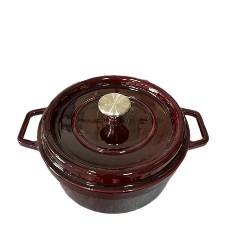 Zhishi Multi-functional Enamel Cast Iron Pot
