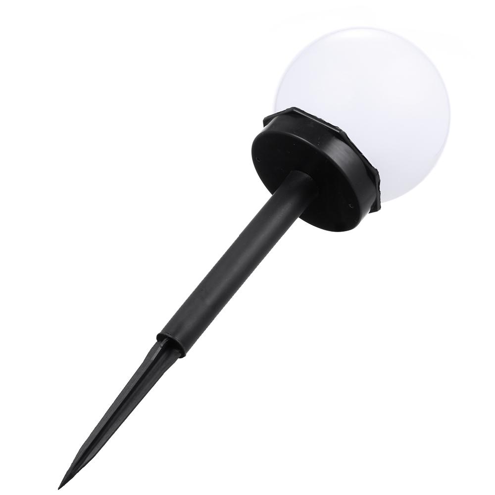 LED Solar Energy Powered Bulb Lamp Waterproof Outdoor Garden Street Solar Panel Ball Light Cold White 1Pc
