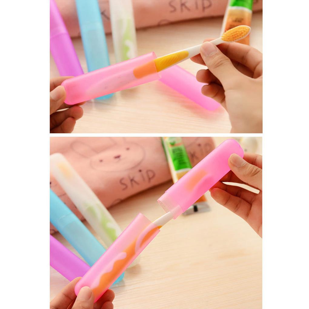 Travel Toothbrush Case Box Portable Protector Household Health Convenient