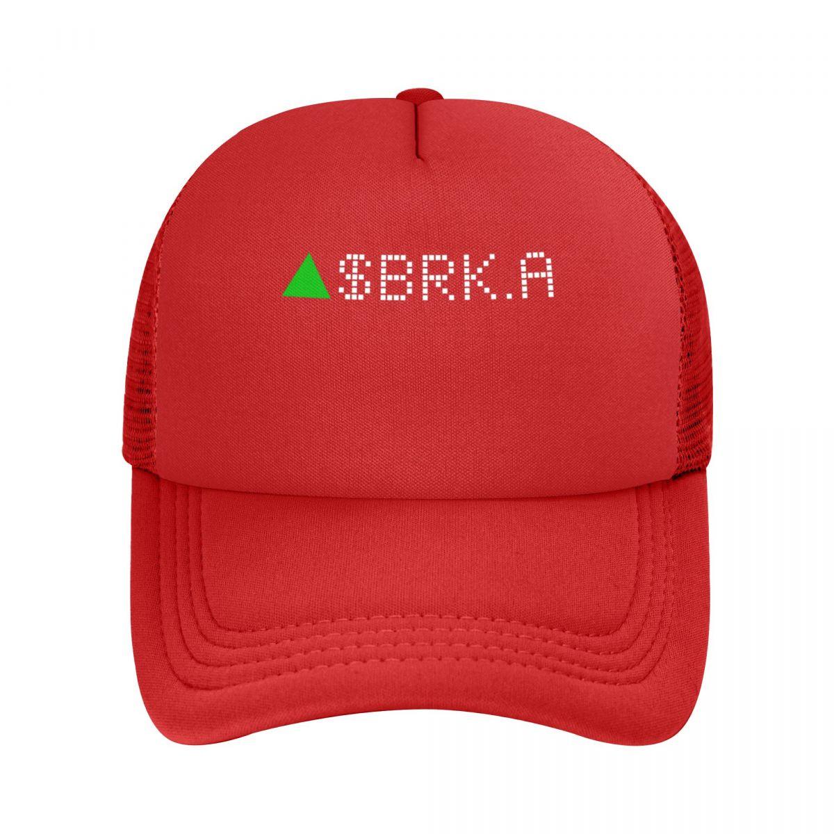Baseball Caps Berkshire Hathaway Stock Mesh Hats Fashion Adjustable Adult Hats One Size