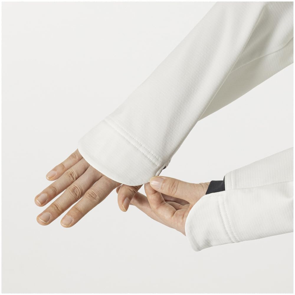 Training Wear Tech Shield Jacket Windproof Stretch Water Repellent 32MCB860 [Mizuno] Women's Off-White