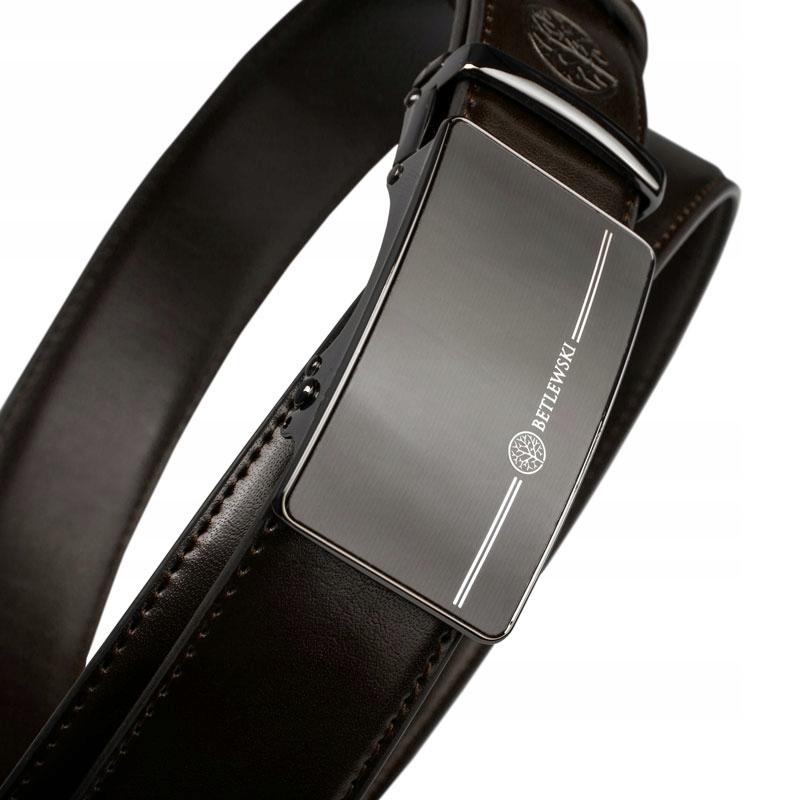 C35-LI BRAZ 115 ELITE men' leather belt + CERTIFICATE