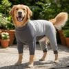Soft Dog Jumpsuit Long Sleeves Dog Sterilization Suit Dog Four-Legged Pajamas  Spay Recovery
