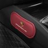 1Pcs Leather Car Pillow Car Knee Pad Elastic Memory Foam Leg Pad For Porsche 911 918 928 944 968 Boxster Cayenne Macan Panamera