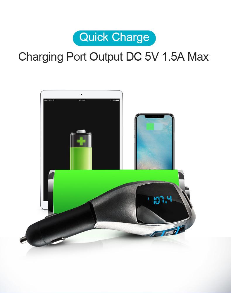 X5 Bluetooth MP3 Car FM Transmitter