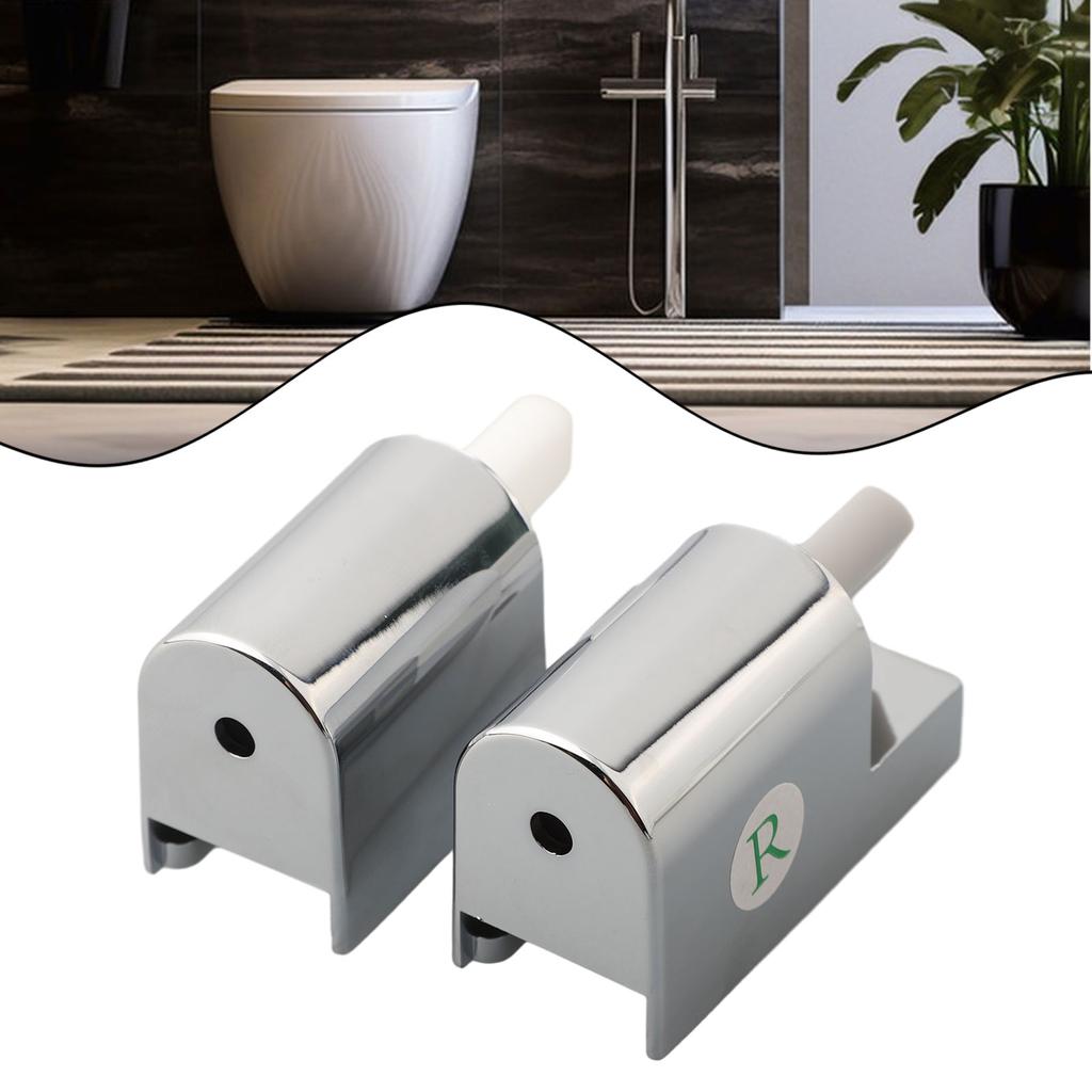 Contemporary Toilet Hinges Set Fixtures Plumbing Top Fixing Method