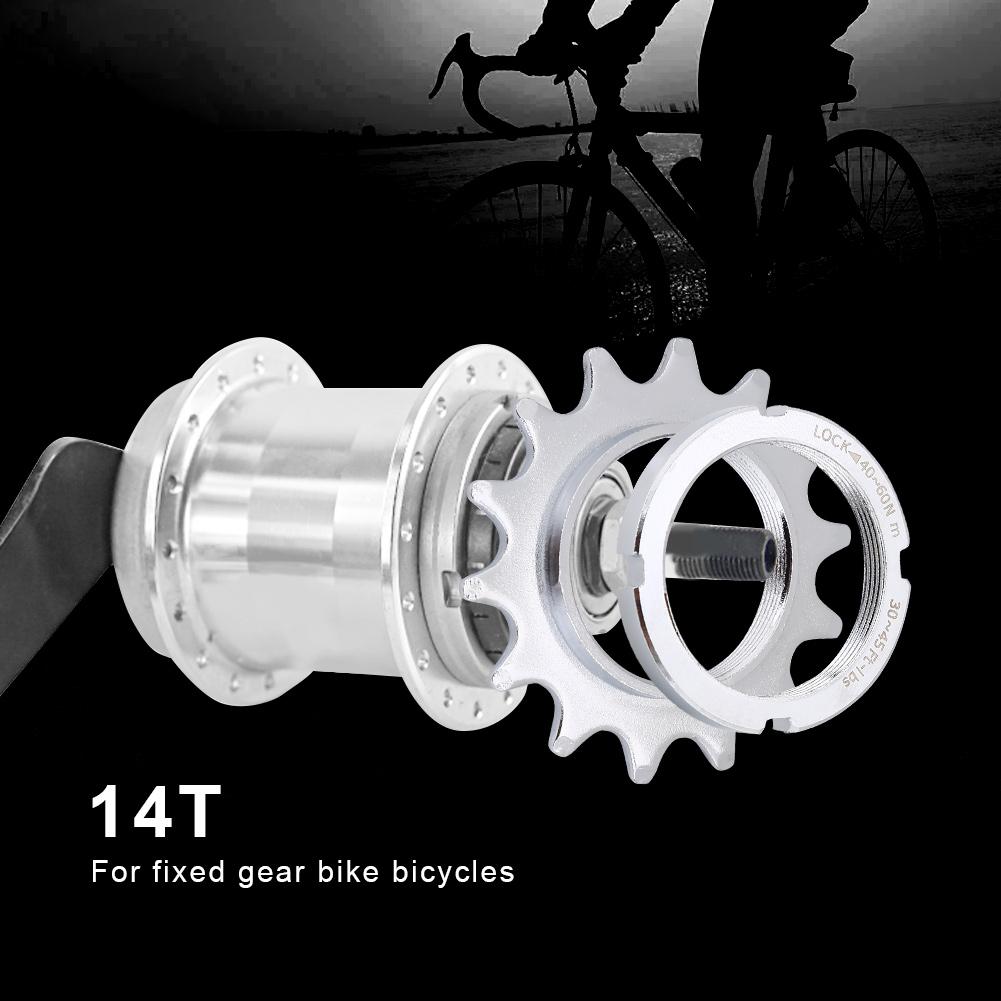 High Strength Steel Single Speed Freewheel Flywheel Sprockets Parts for Fixed Gear Bike Bicycle