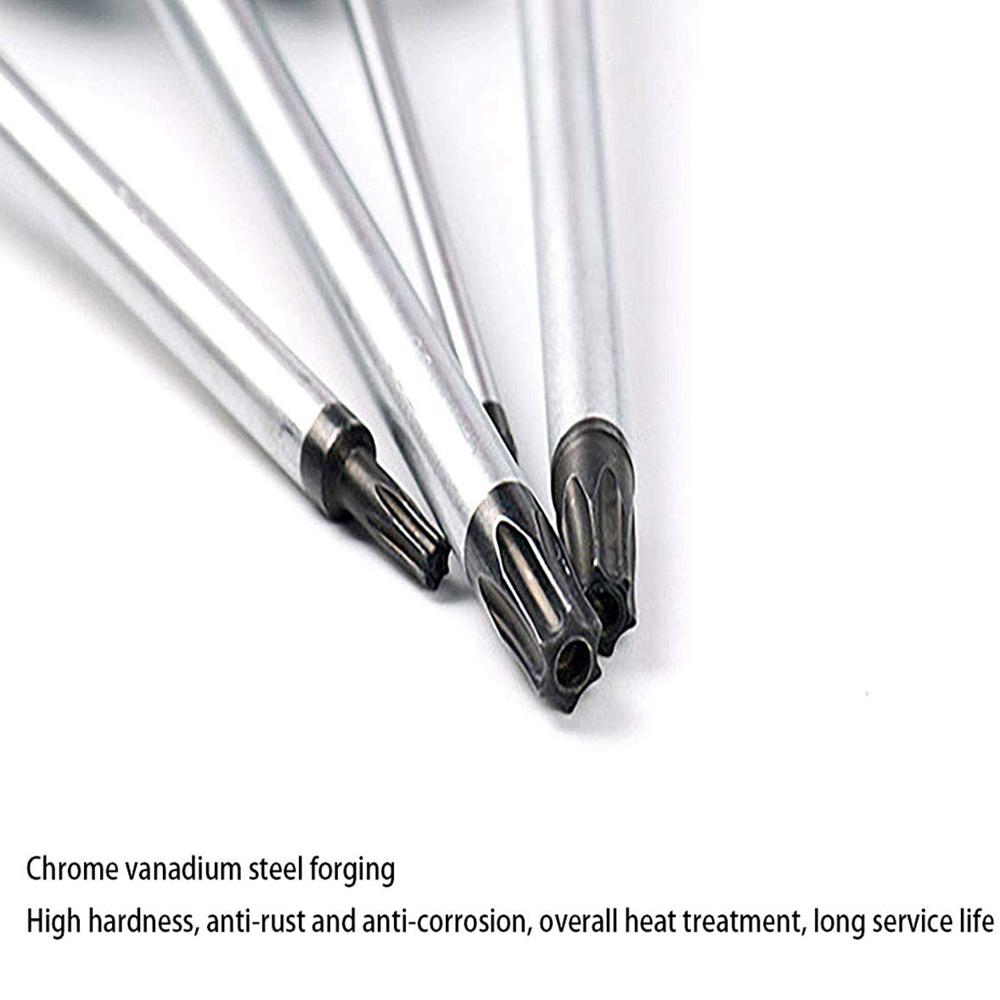 DIY Hand Tools T8 T9 T10 Torx Screwdriver Repair Tool Magnetic Screwdriver Screwdriver Driver Tool