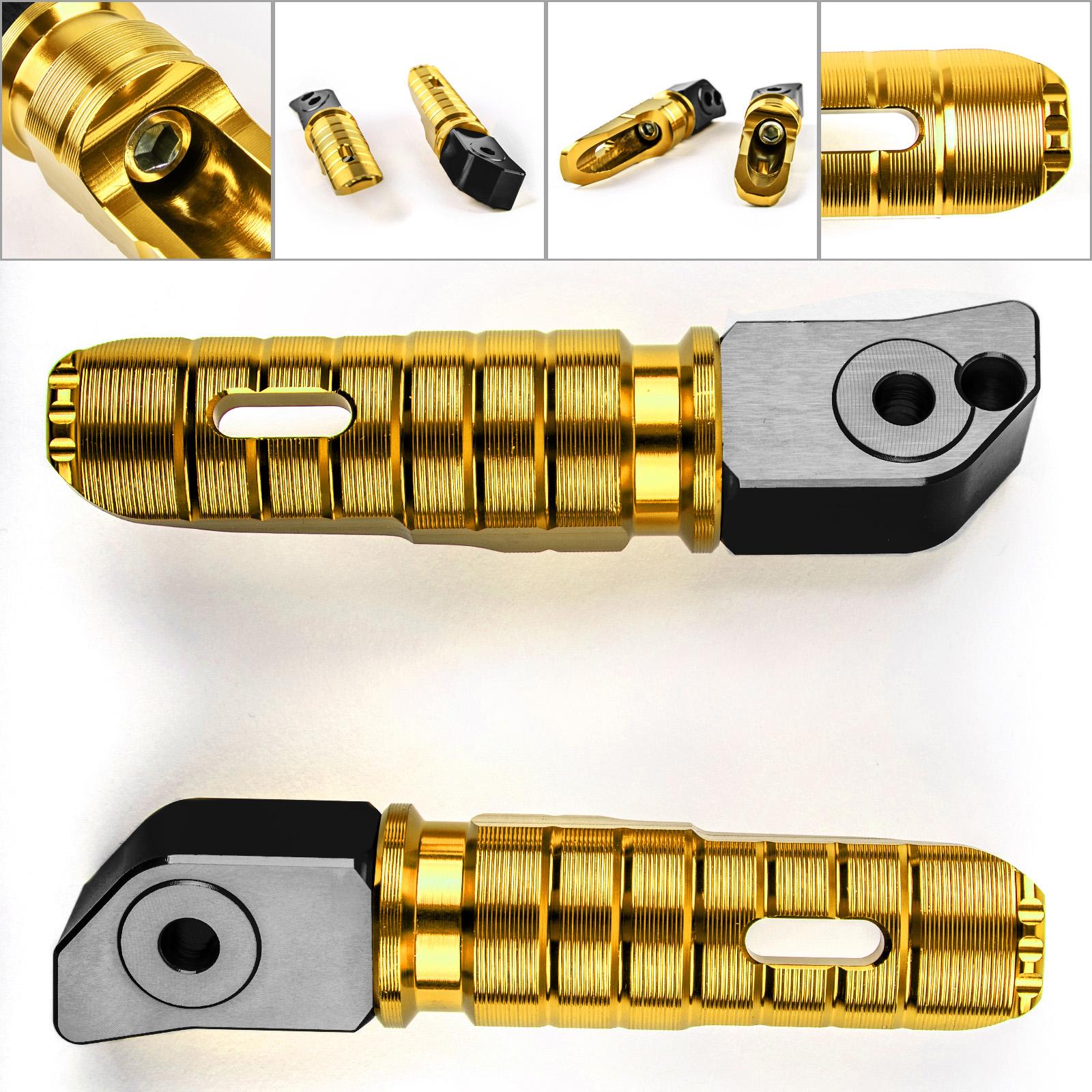 

Rear Footrests Foot Peg for HONDA CBR250RR CBR600RR CB500 CB650R/CBR650R Gold