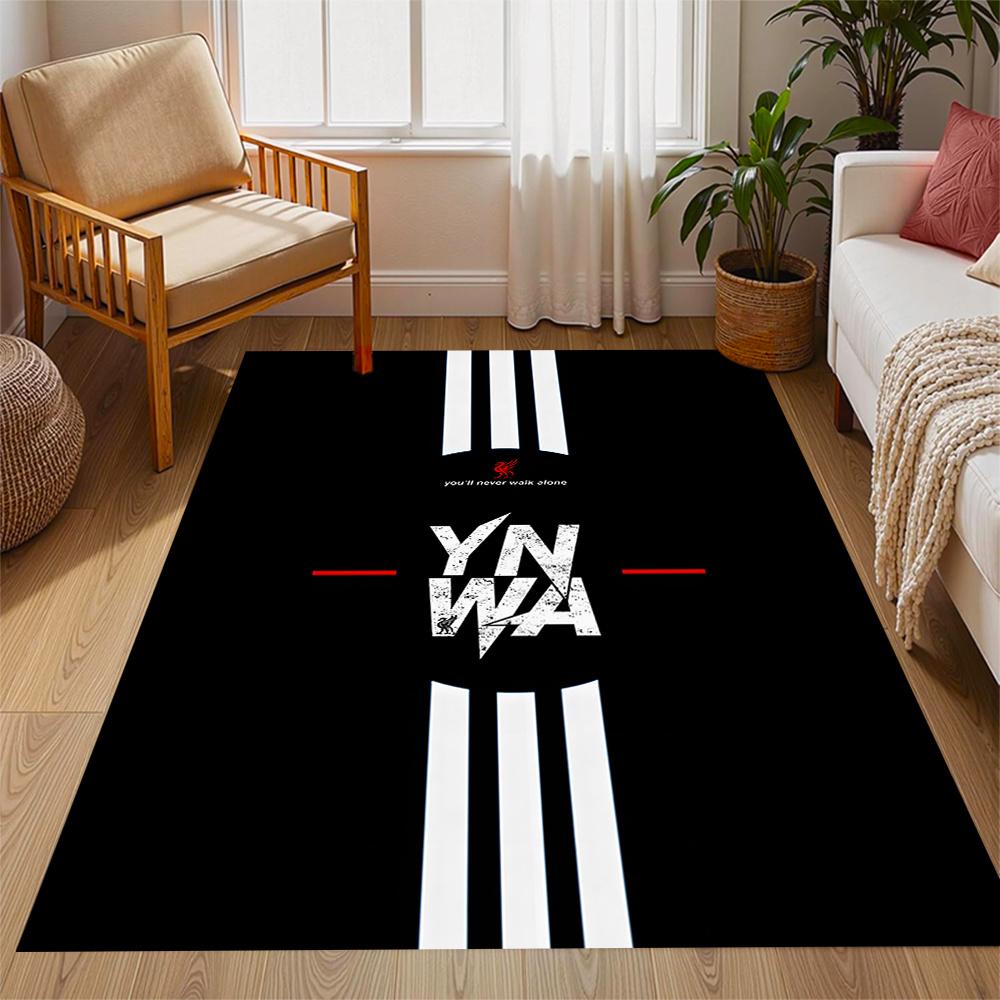 Ynwa Themed Floor Mat Nonslip Mat Decorative For Living Room Game Room Doormat Machine Washable Vintage Decorative