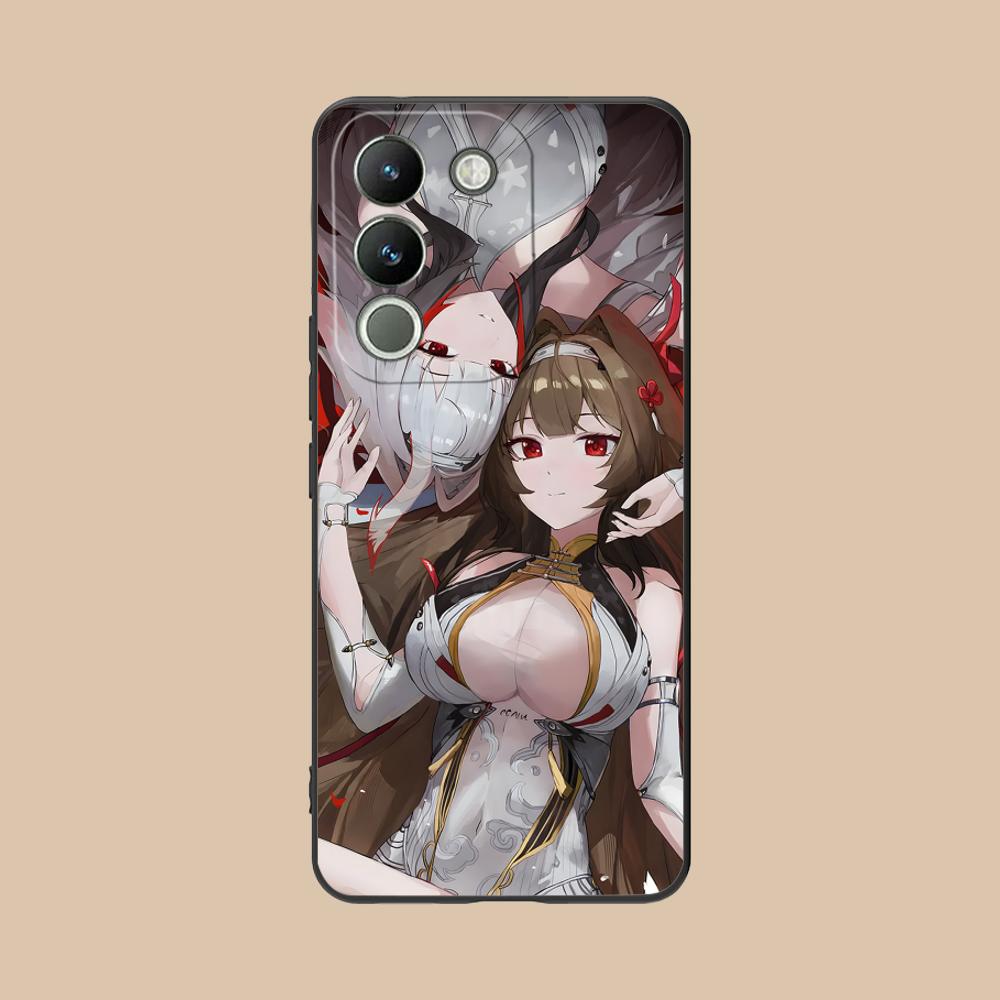 ZZZ Ye Shunguang Phone Case for VIVO Y77 76 75 74 73 72 58 56 55 51 50 38 36 Y19 Y18 Y03 Y01 5G Soft TPU Shockproof Cover
