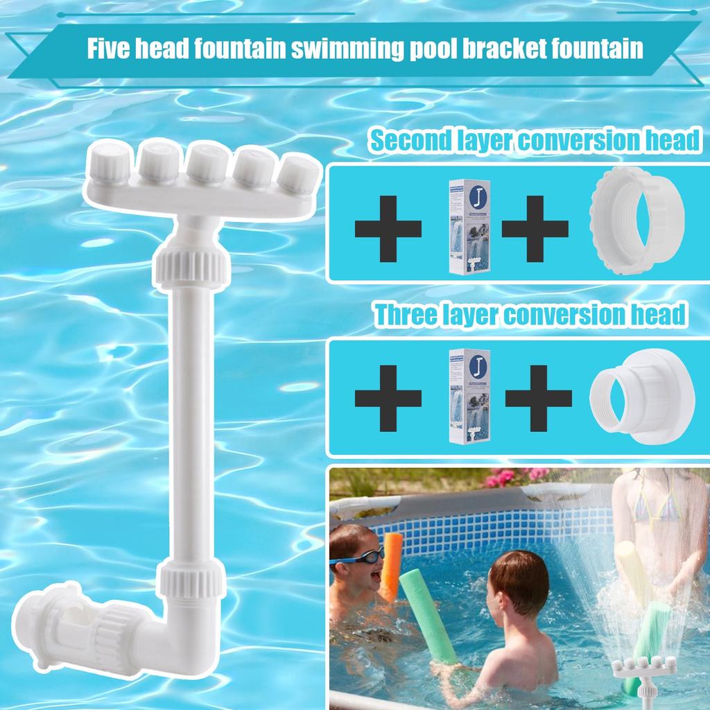Five Head  Swimming Pool Bracket Swimming Pool  Fish Pond Garden Items