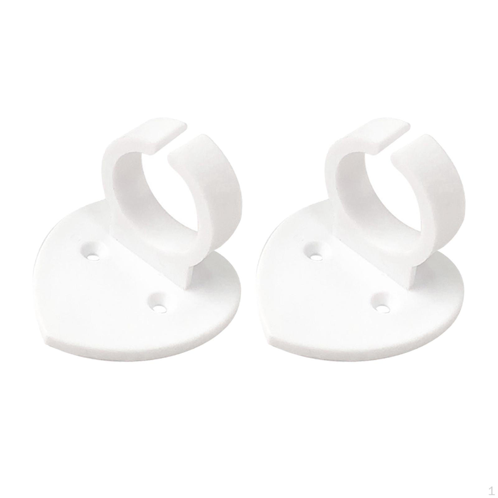 

2 шт., вешалка для микрофона, зажим для микрофона, полка, портативная стабильная подложка, липкая портативная стена белый