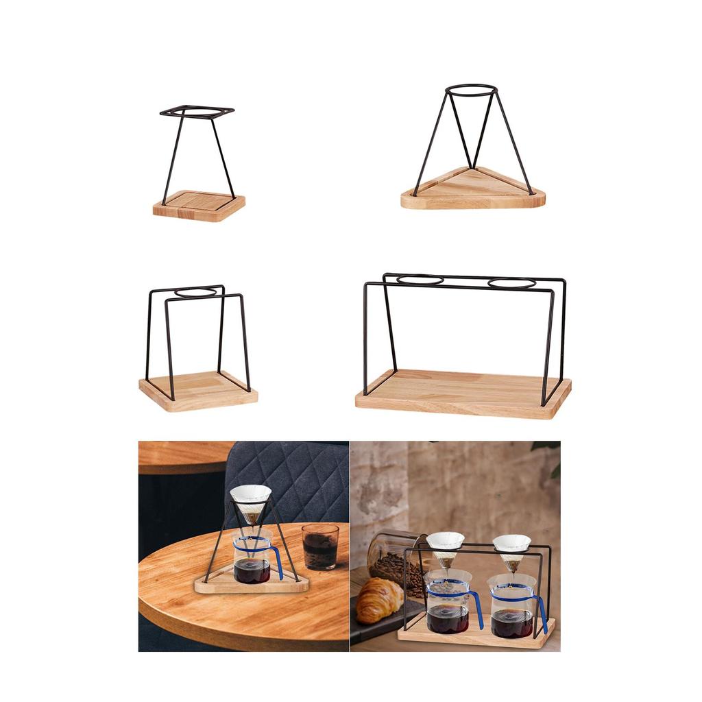 Stojánky pro překapávanou kávu Držák kávového dripperu Přenosný stojan na překapávanou kávu Stojan na kávový dripper pro kavárnu kolaudaci dárek pro milovníka kávy