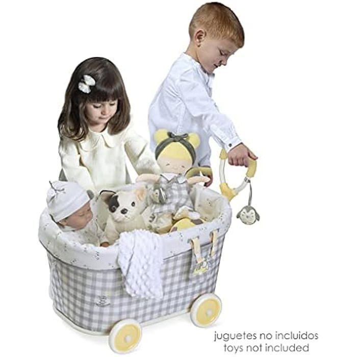 Doplňky pro panenky - DE CUEVAS TOYS - 51647 - Šedá - Kolekce Pipo - Pro děti od 3 let
