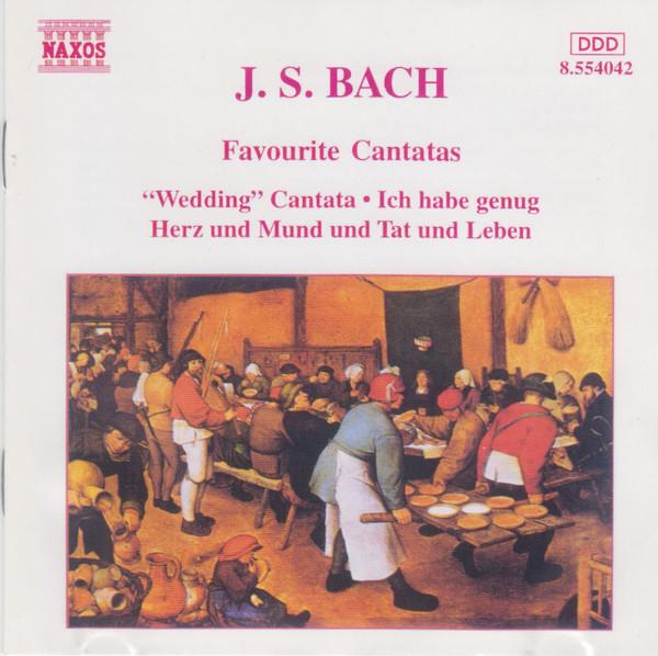

CD NICHOLAS GEDGE, ISTVAN GÁTI, JOHANN - Bach: Favourite Cantatas [CD] 8554042 NAXOS 1997 Germany Classical Used