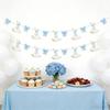 Adorable Geese Birthday Party Streamers Paper Bowknot Geese Bunting Hanging Decoration For Kids Birthday Celebration
