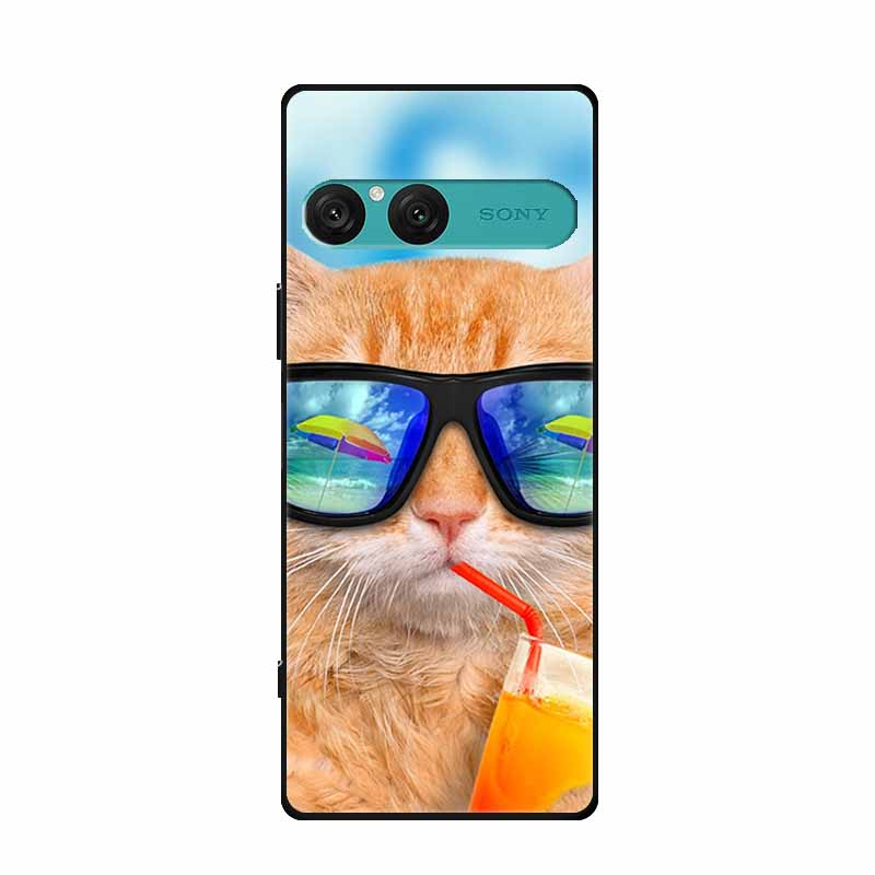 For Sony Xperia 10 VII Case Luxury Animal Soft Silicone TPU 6.1" Back Cover for Sony Xperia10 VII Shockproof Protective Capa New