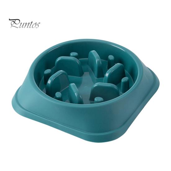 

Медленная кормушка для собак с противоскользящей крышкой Медленная миска для еды для собак с защитой от удушья Головоломка-кормушка-лабиринт Кормушка для домашних животных Миска для корма для собак темно-зеленого