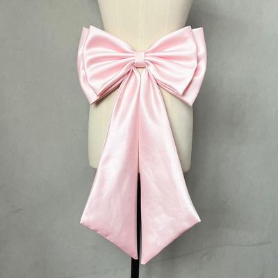Großer Schleifen-Brautgürtel Abnehmbare Schleifen Accessoires Schleifen-Taillenschmuck Raffiniertes Kleid