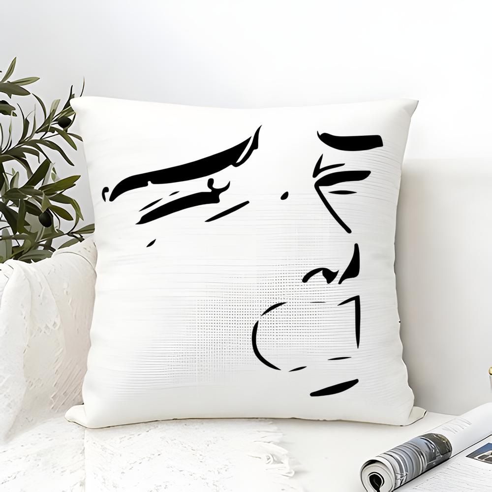 Funny Meme Face Pillow Case linen pillow case sofa home decor cushion cover cushion cove