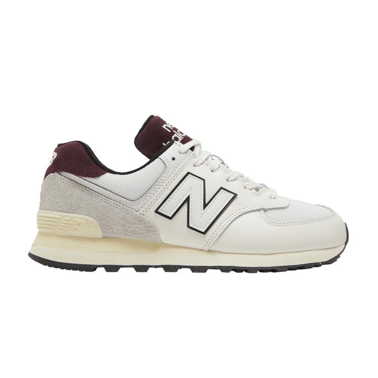 New Balance 574 'Weiß Bordeauxrot' 36 white
