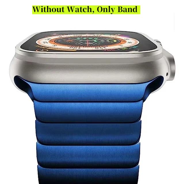 Luxury Stainless Steel Strap For Apple Watch Series11 10 46mm 45mm 41mm 38 42 44 40mm Link Bracelet Iwatch Ultra3 2 49mm Metal T