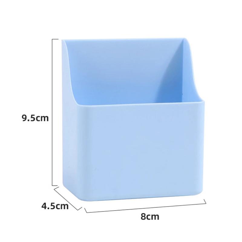Large Capacity Household Refrigerator Magnetic Absorption Storage Box Shelf Office Whiteboard Pen Holder Stationery Organizer