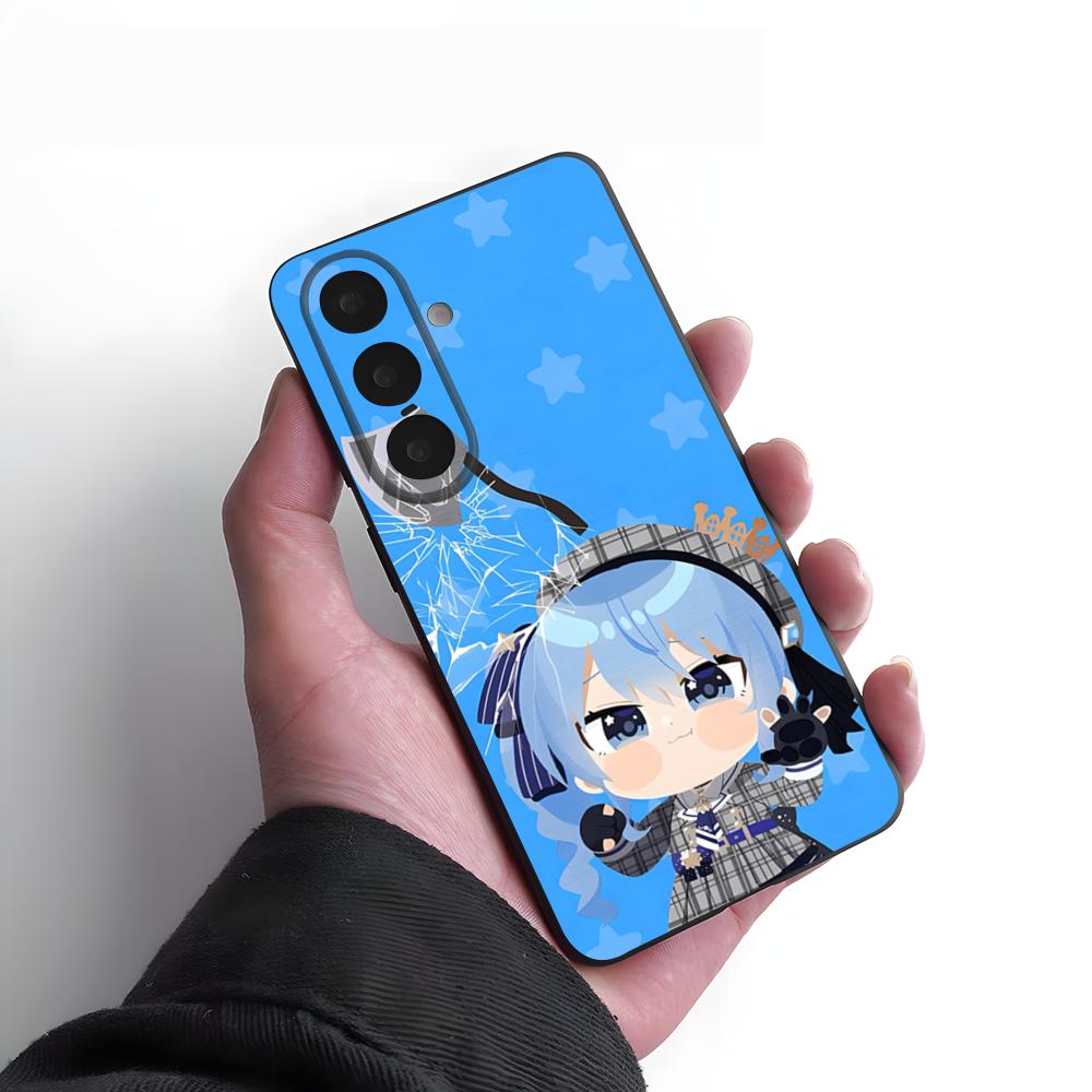 

Чехол для телефона H-Hoshimachi Suisei для Samsung S26 S25 Plus S20 S20 Plus S22 Ultra S23 FE S21 Plus S21 Ultra Мягкий чехол Samsung S23 FE