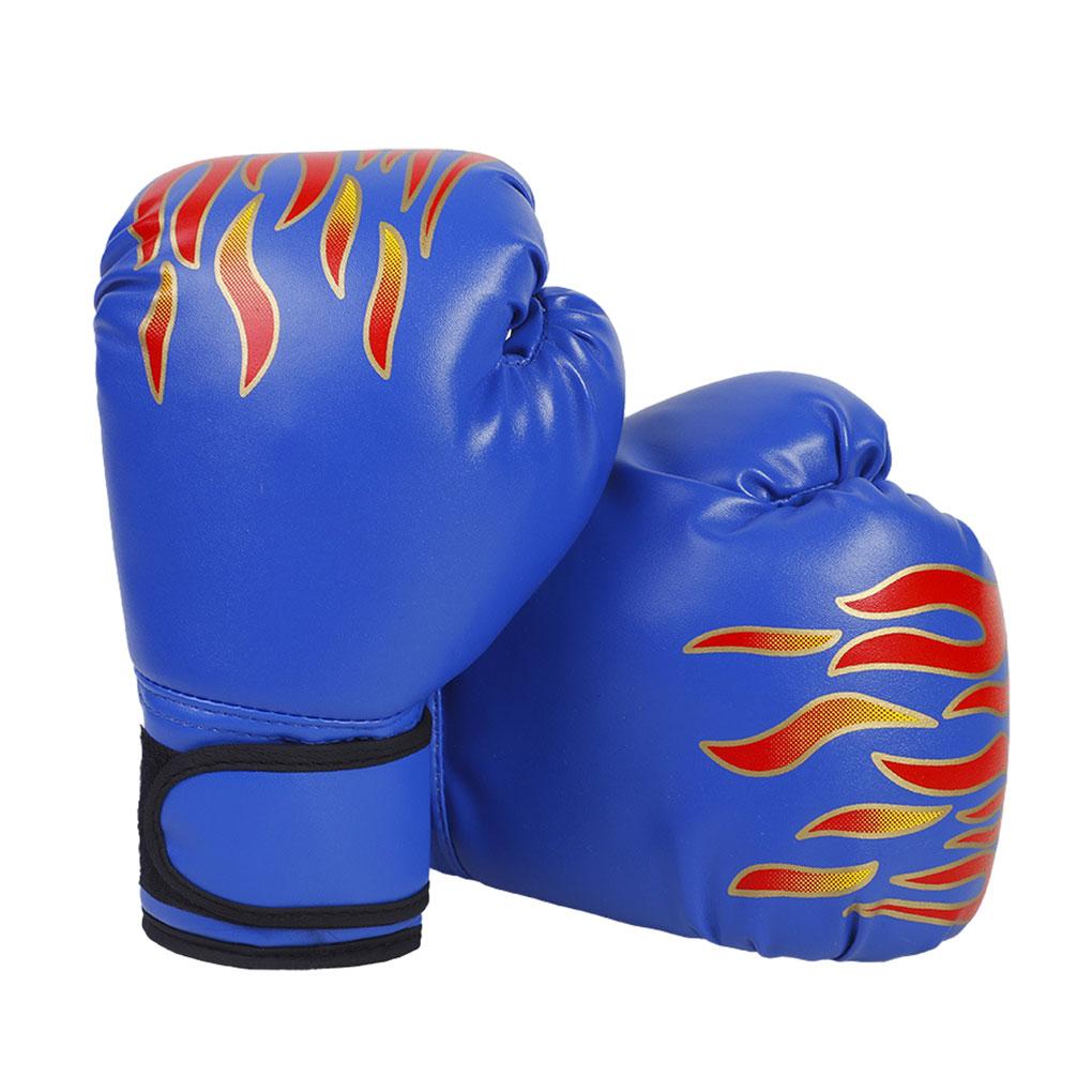Boxing Glove Leather Kickboxing Protective Glove Aldult Kids Children Punching Training Sanda Sports Supplies Kids Boxing Gloves