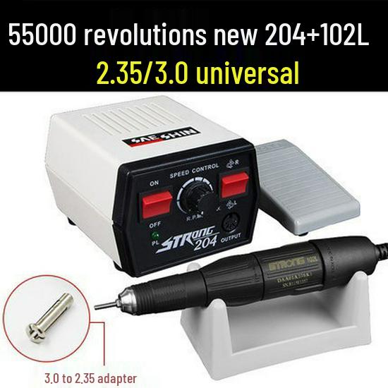 204 Dental Engraving & Grinding Machine for Jadeite, Nut, Wood, & Jade Carving