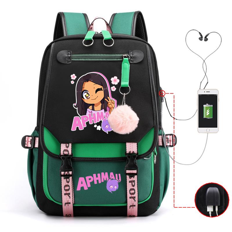 Cute Cartoon Junior High School Student Schoolbag Female Lightweight Large-Capacity Student Backpack