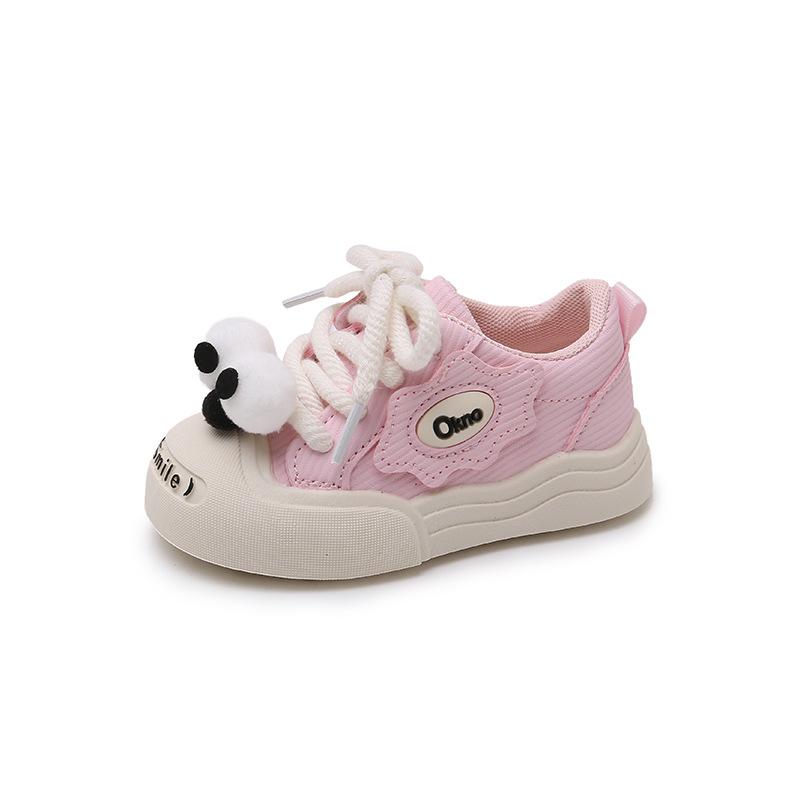 Children's Board Shoes 2025 Spring and Autumn Girls Cute Cartoon Sports Shoes Boys Single Shoes Tide Primary School Shoes Non-slip