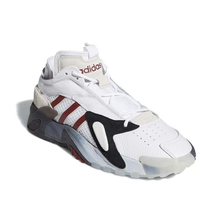 Adidas Streetball 'Collegiate Burgundy' (Unisex) Cloud White / Core Black / Collegiate Burgundy Basketball Shoes EF6990