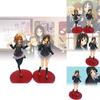 High Quality Coreful Pvc Figurine Of Yui Hirasawa And Mio Akiyama With Stunning Red Base