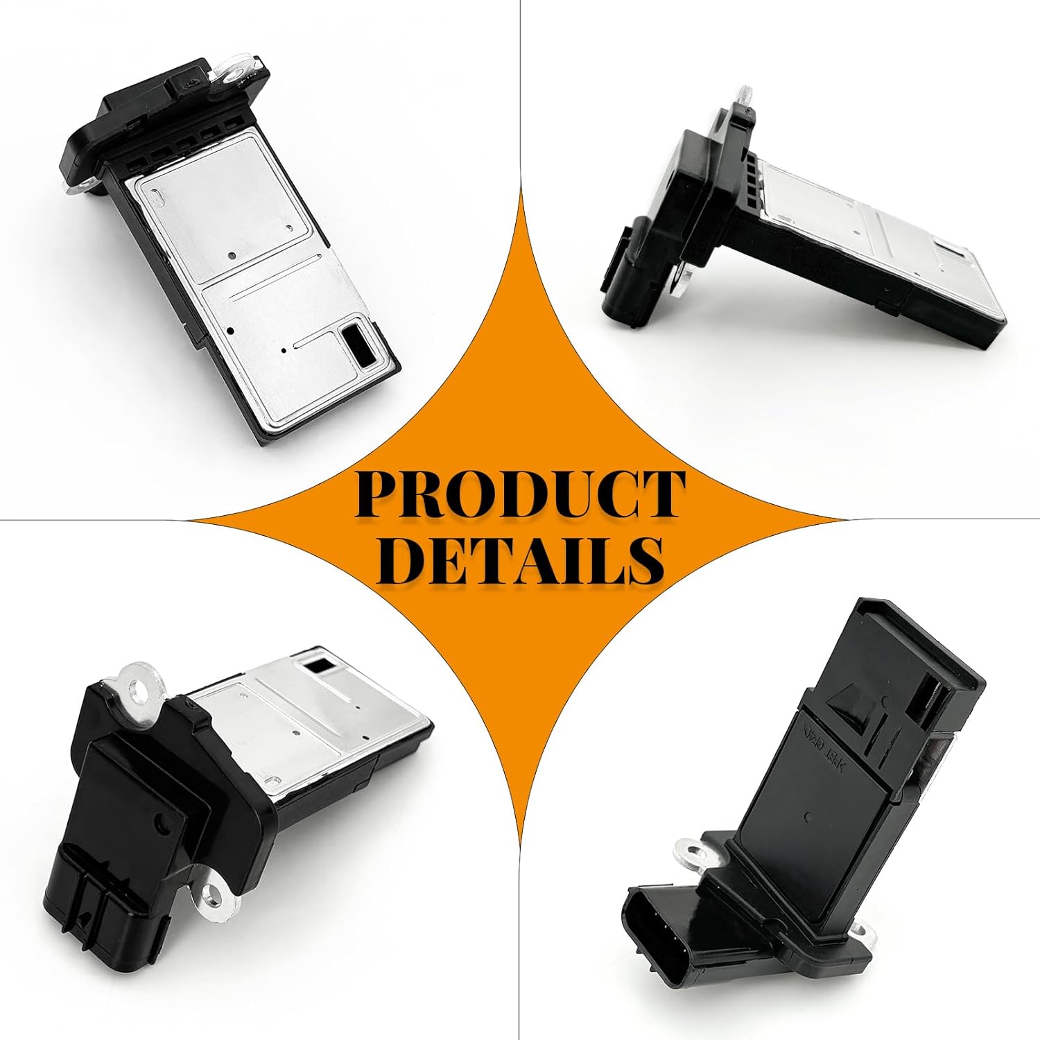 

37980-RNA-A01 Mass Air Flow Sensor MAF Sensor Compatible with Acura ILX 13-14, MDX 07-13, RDX 07-14, RL 09-12 & Honda Accord 03-14, Civic 06-14,