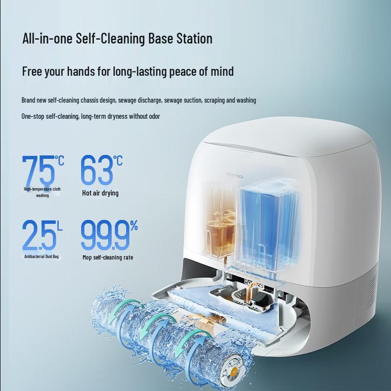 Roborock P20 Ultra Robot Vacuum with Auto-Empty & Hot Water Mop Wash