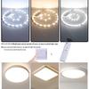 Ceiling LED Light Replacement Panel with Tricolor Changing Beads for Living Rooms