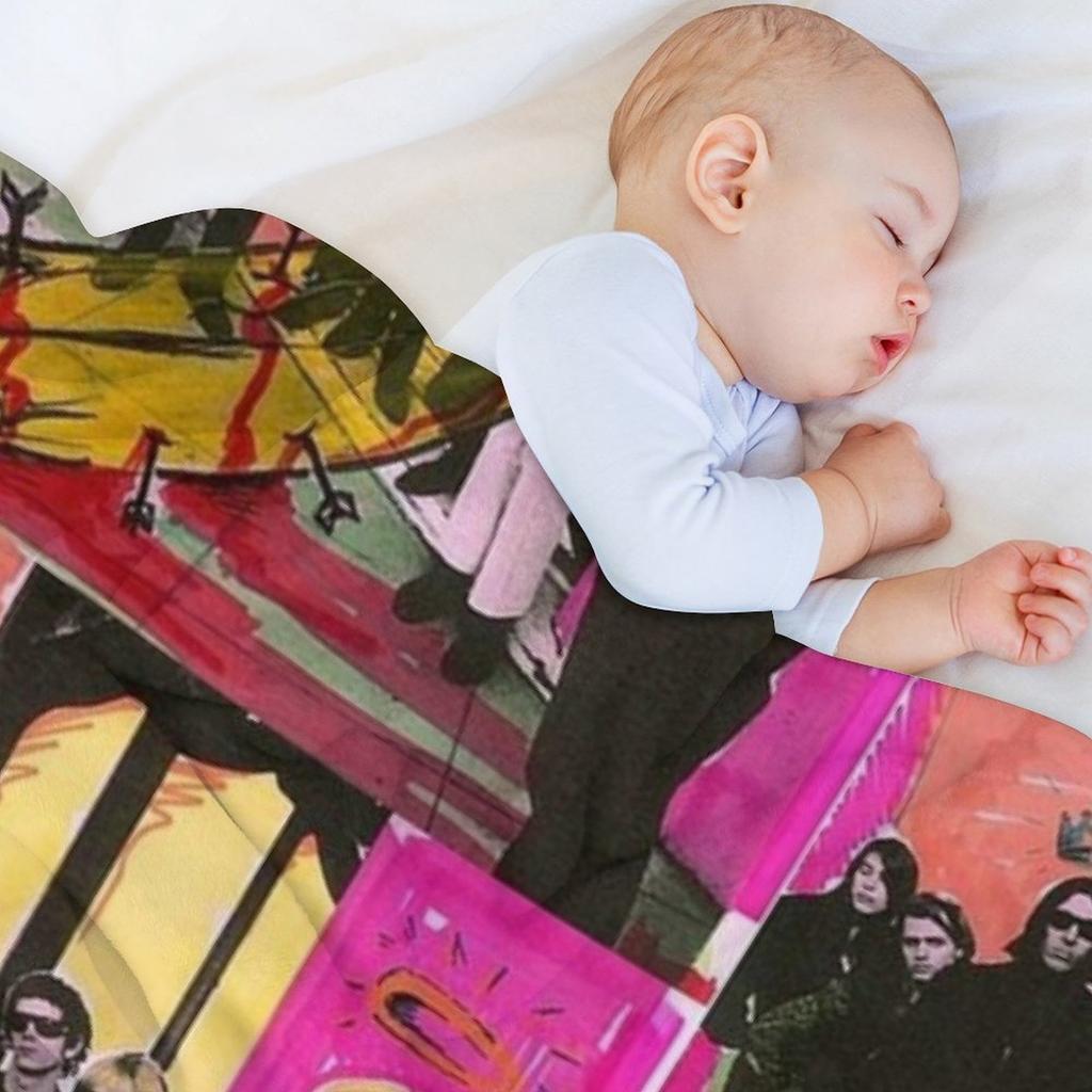 Andy Warhol and the Velvet Underground Throw Blanket for winter Personalized Gift Thin Decorative Sofa Blankets