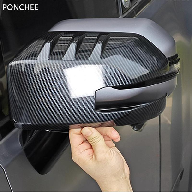 For JETOUR T2 Shanhai T2 2024-2026 Rearview Mirror Cover Protective Shell Decorative Strip Automobile Modification Supplies