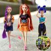 @$Anime Kpop Demon Hunters Rumi Mira Zoey Tiger Figur Leksak Skrivbordsdekoration Statyer Prydnad Samlarobjekt för Barn Gåva_$
