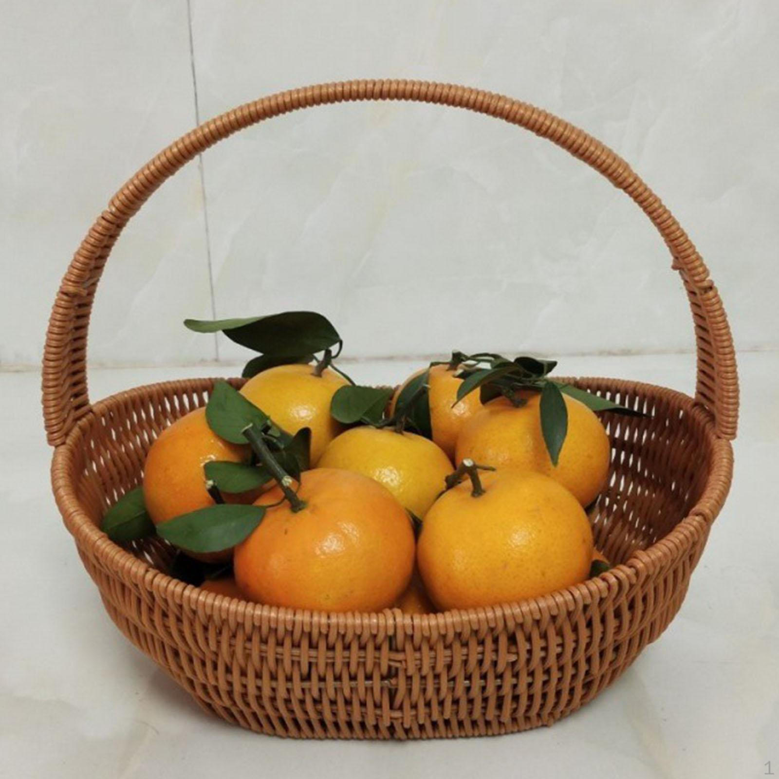 Корзина для хлеба Хранение Плетеная корзина Плетеная легкая Подача S