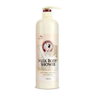 Man with Flowers JWWRLMRQ Body Wash Milk Body Cleanser Shower 1000ml