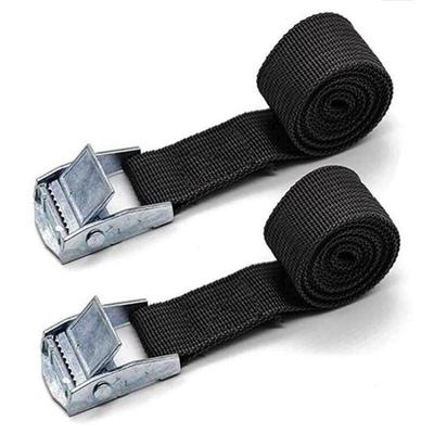 1Pc Cargo Straps With Buckle Tie-Down Belt For Motorcycle Car Bicycle Metal Tow Rope Strong Ratchet Fixing Belt For Luggage Bag