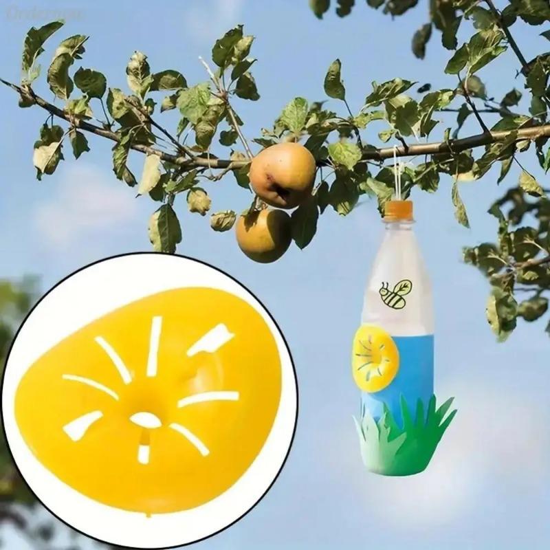 5/10/15Pcs Flying Insects Funnel Trap Reusable Garden Outdoor Pest Control Tool Portable Wasp Catcher Gardening Equipments