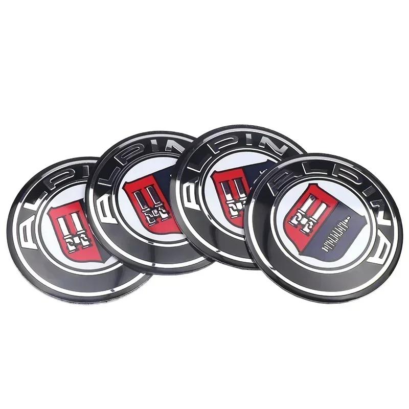 56/60/65/70mm Insigne Auto Capace Centru Roată Autocolante Capace Jantă Autocolant Pentru BMW M Z4 M3 M5 M6 X3 E46 E90 E39 F10 F20 F30 G20 E60 X6
