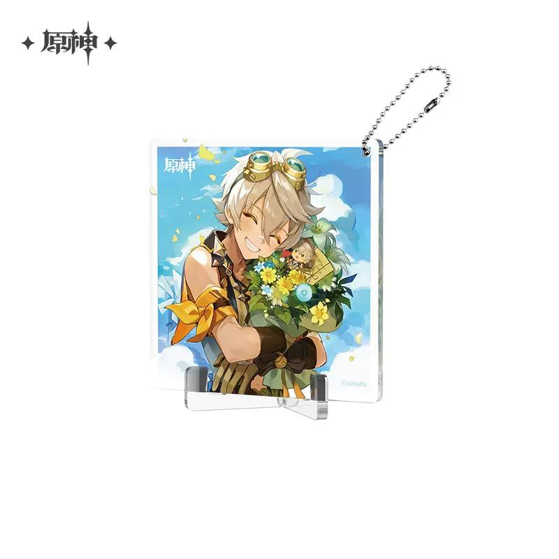 Sunsyea Genshin Impact Official Merch miHoYo Original Authentic Birthday Series Coaster Keychain Stand Wanderer Alhaitham