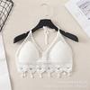 Be careful with the machine versatile vacation women's summer new suspender hollow crochet embroidery short vest women